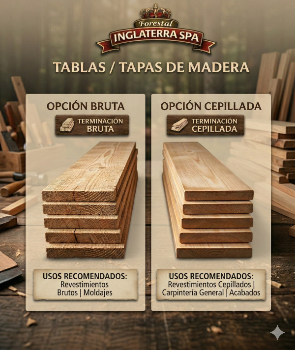 LISTONES 2x2 DE MADERA
